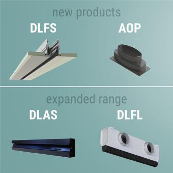 Brofer - Novelties in Brofer's hidden diffusers.